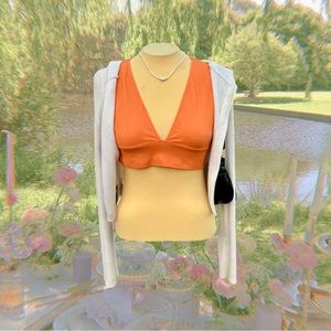 ・❥・brand new orange long sleeve top・❥・